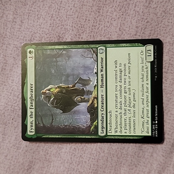 Set of 2 Magic The Gathering (MTG) Legendary Creature Trading Cards - Picture 2 of 4